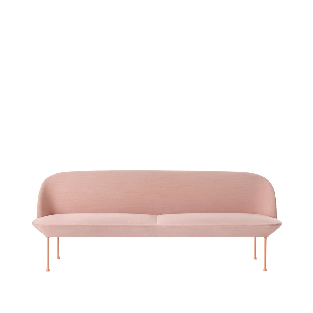 Muuto Canapé Oslo 3 places Steelcut trio 515-Rose | Design Scandinave | Sofas | Rose