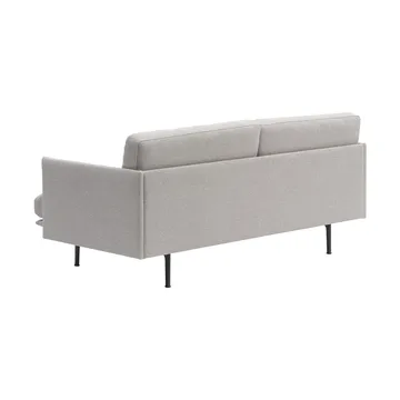 Canapé Outline Soft - Clay 12-pieds noirs, 2 places - Muuto