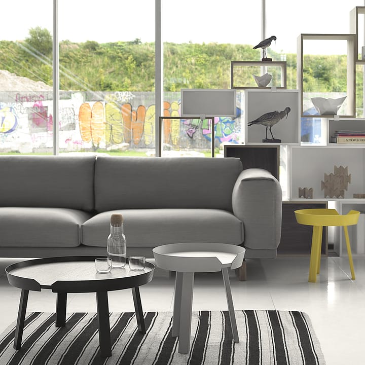 Canapé Rest - Canapé 3 places Remix 163 grey-pieds en chêne - Muuto