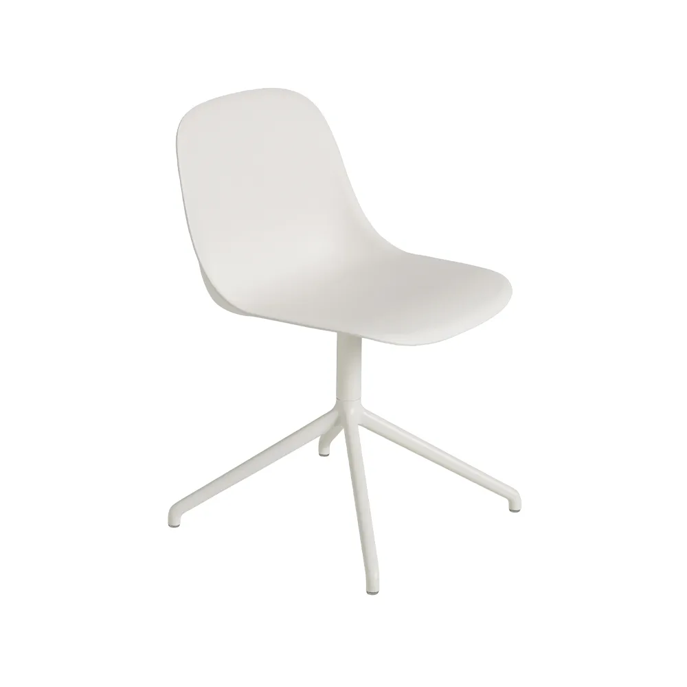 Chaise d’appoint Fiber, Natural white-White (plastic) Muuto