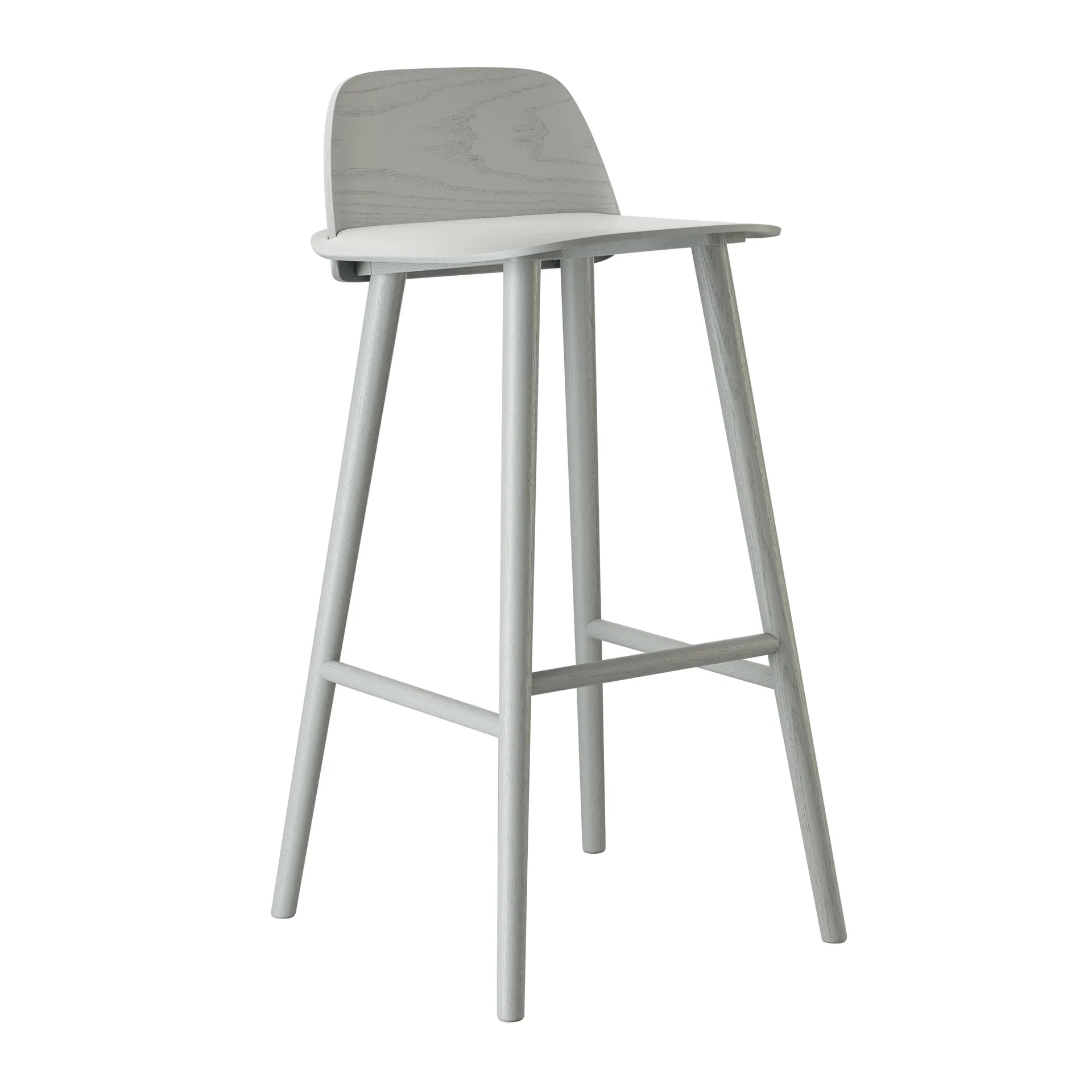 Chaise de bar Nerd 75 cm, Grey Muuto