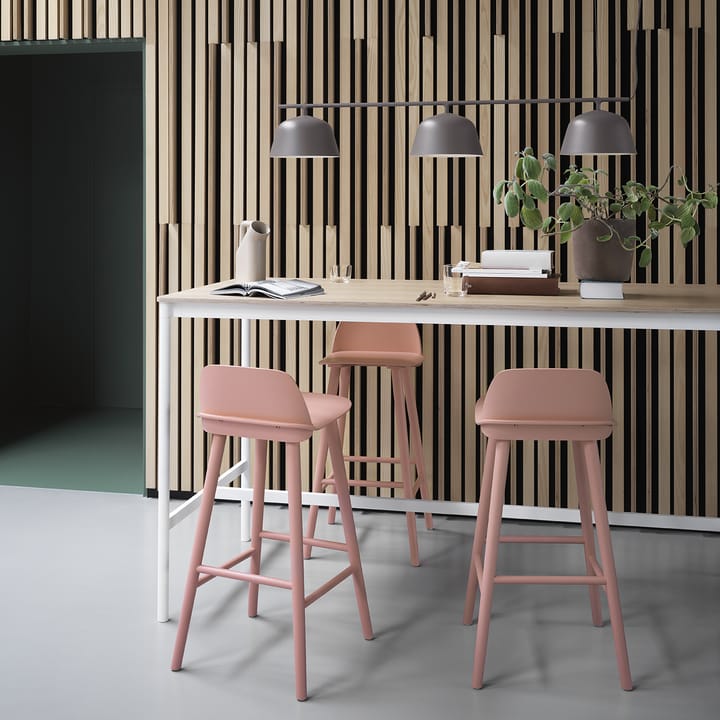 Chaise de bar Nerd 75 cm, Tan rose Muuto