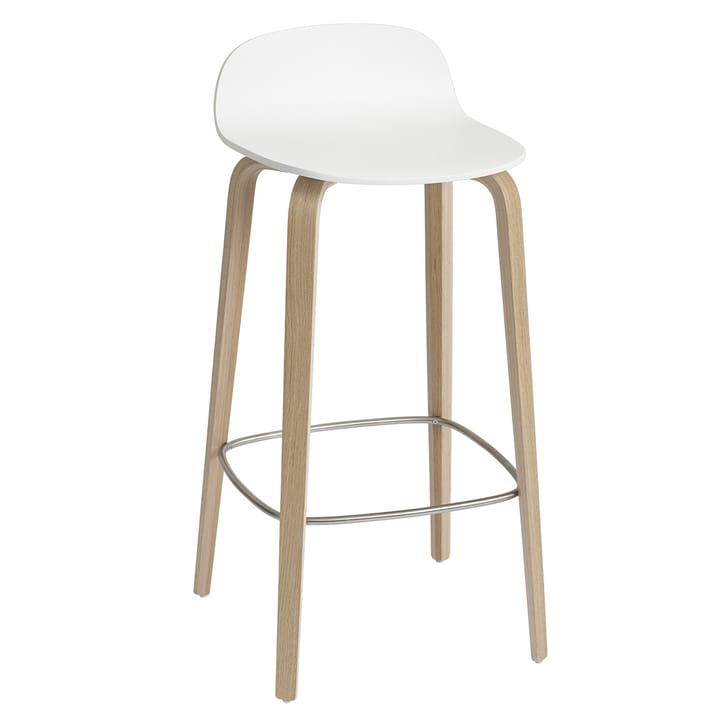 Chaise de bar Visu 75 cm - White-Oak - Muuto