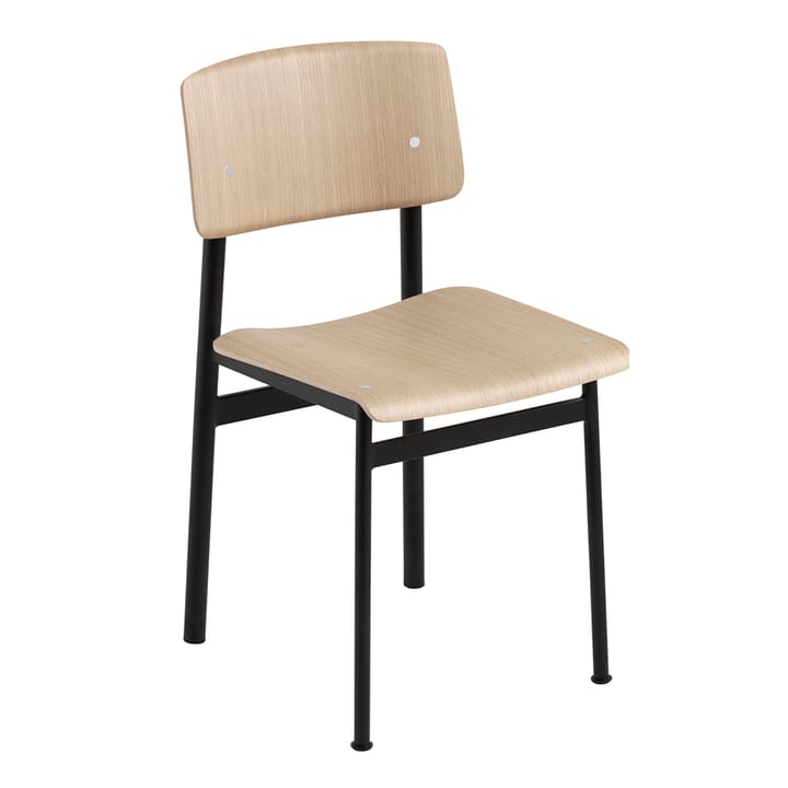 Chaise Loft Chair - Oak-Black - Muuto