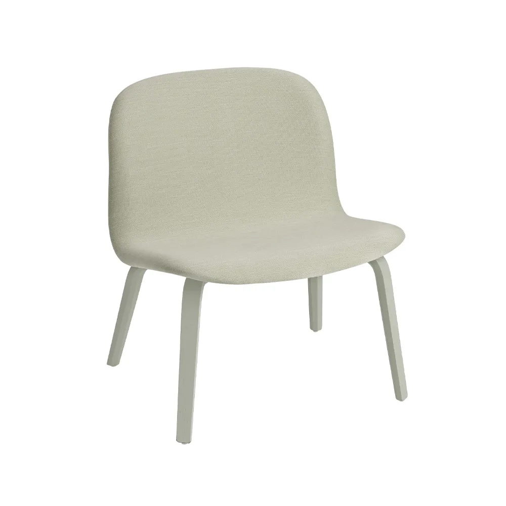Chaise lounge recouverte de textile Visu, Balder 912-Dusty green Muuto