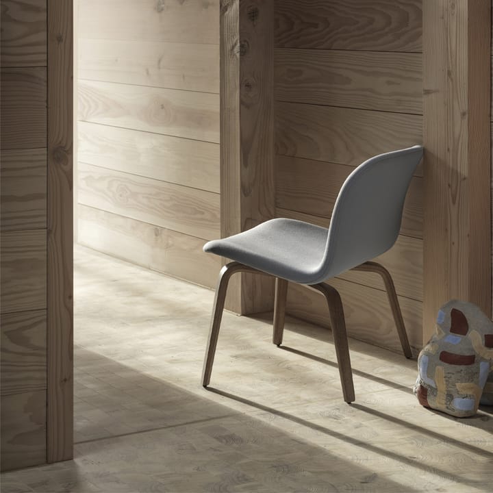 Chaise lounge recouverte de textile Visu, Fiord 991-Oak Muuto