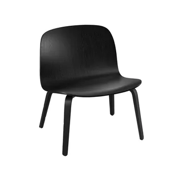 Chaise lounge Visu - Black - Muuto