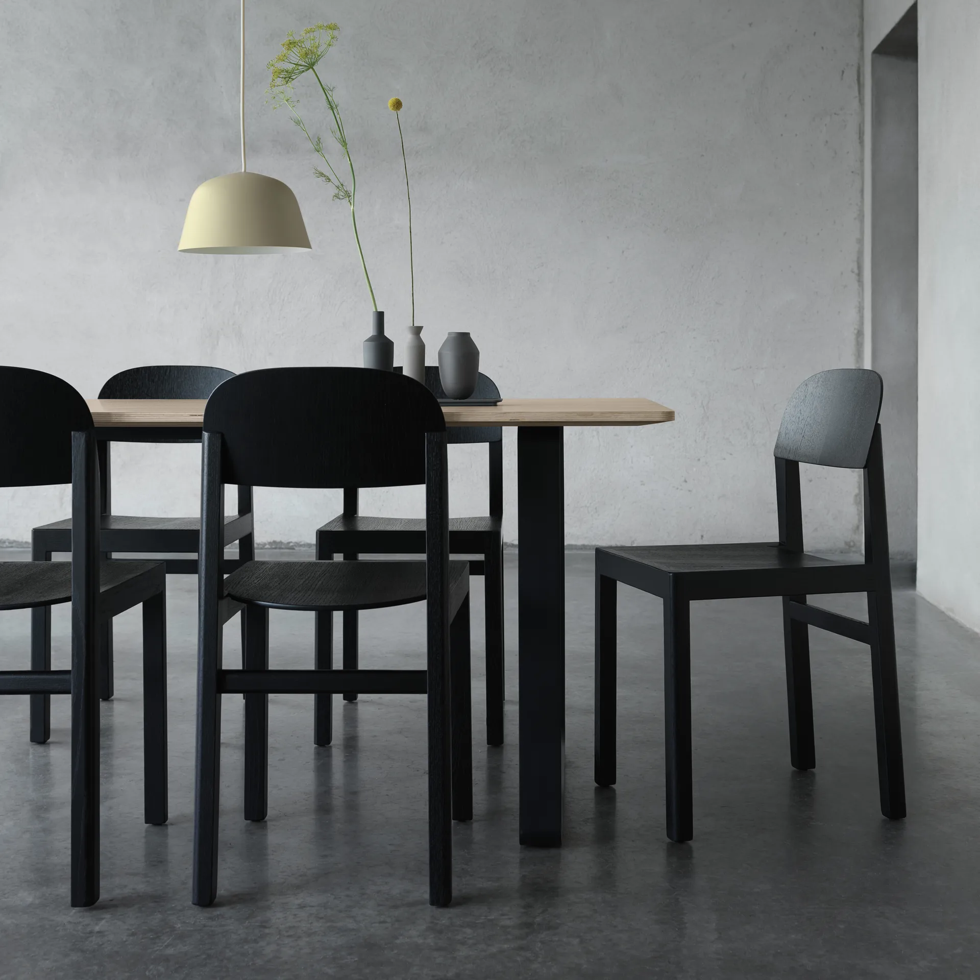 Chaise Workshop, Noir Muuto