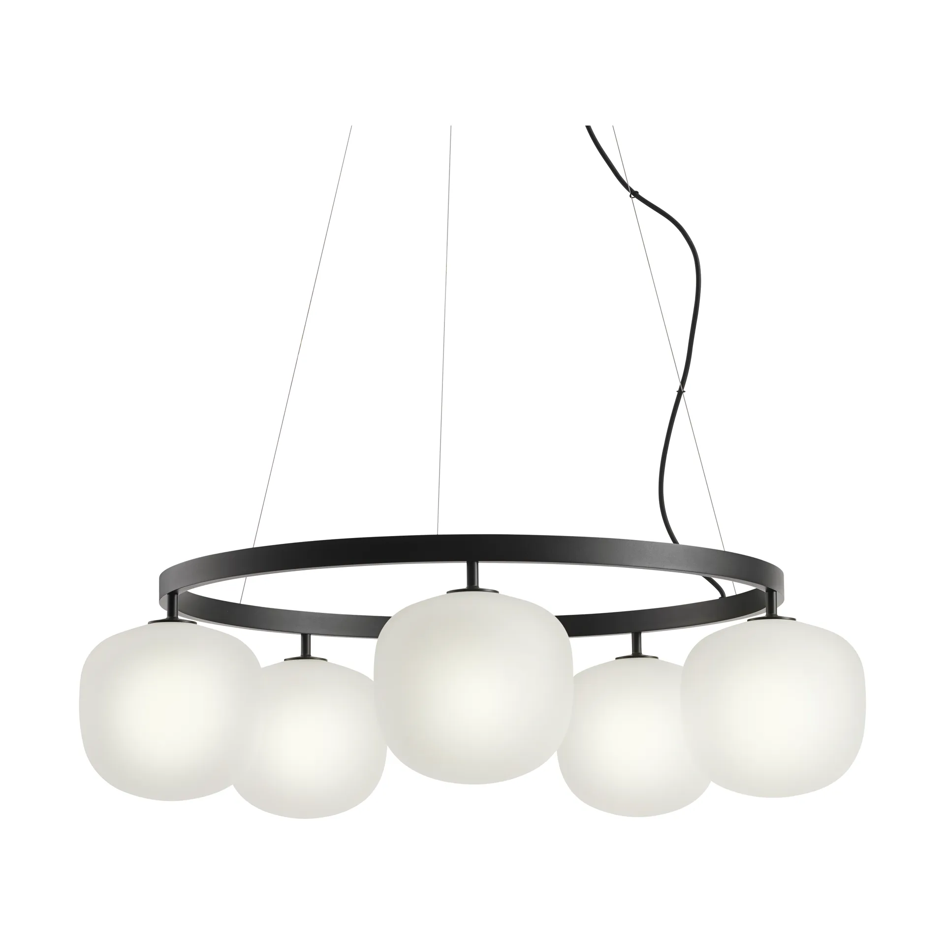Chandelier Rime, Noir Muuto