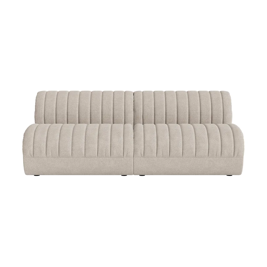 Coltre canapé modulaire, Configuration 1, turf-sand, 2 places Muuto