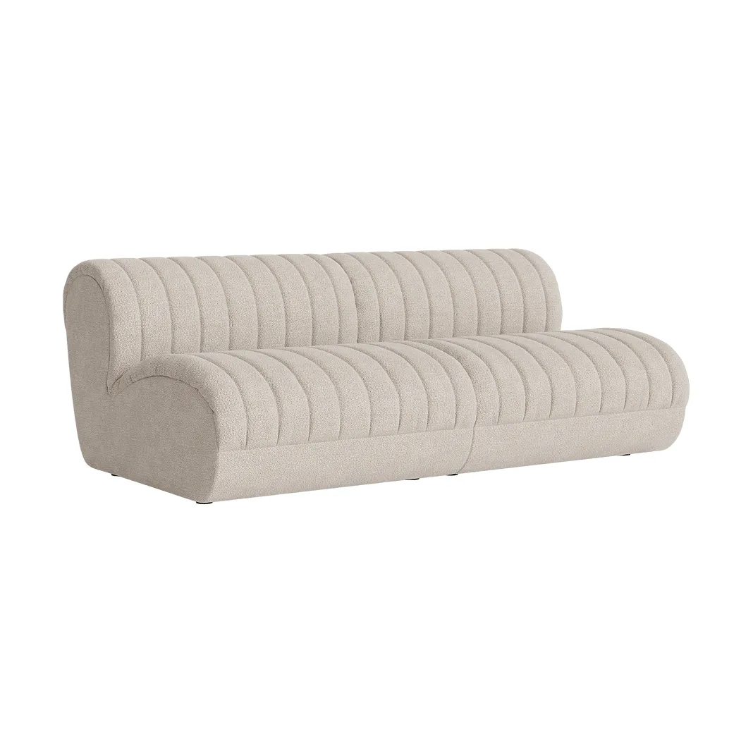 Coltre canapé modulaire, Configuration 1, turf-sand, 2 places Muuto