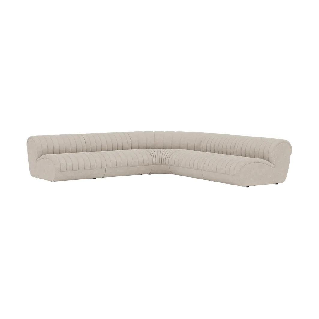 Coltre canapé modulaire, Configuration 1, turf-sand, canapé d’angle Muuto