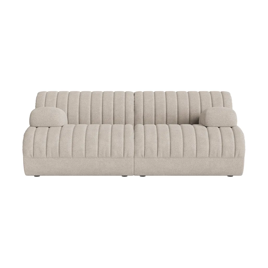 Coltre canapé modulaire, Configuration 2, turf-sand, 2 places Muuto
