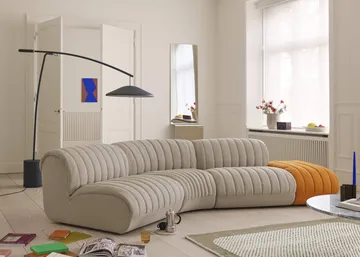 Coltre canapé modulaire - Configuration 2, turf-sand, 2 places - Muuto