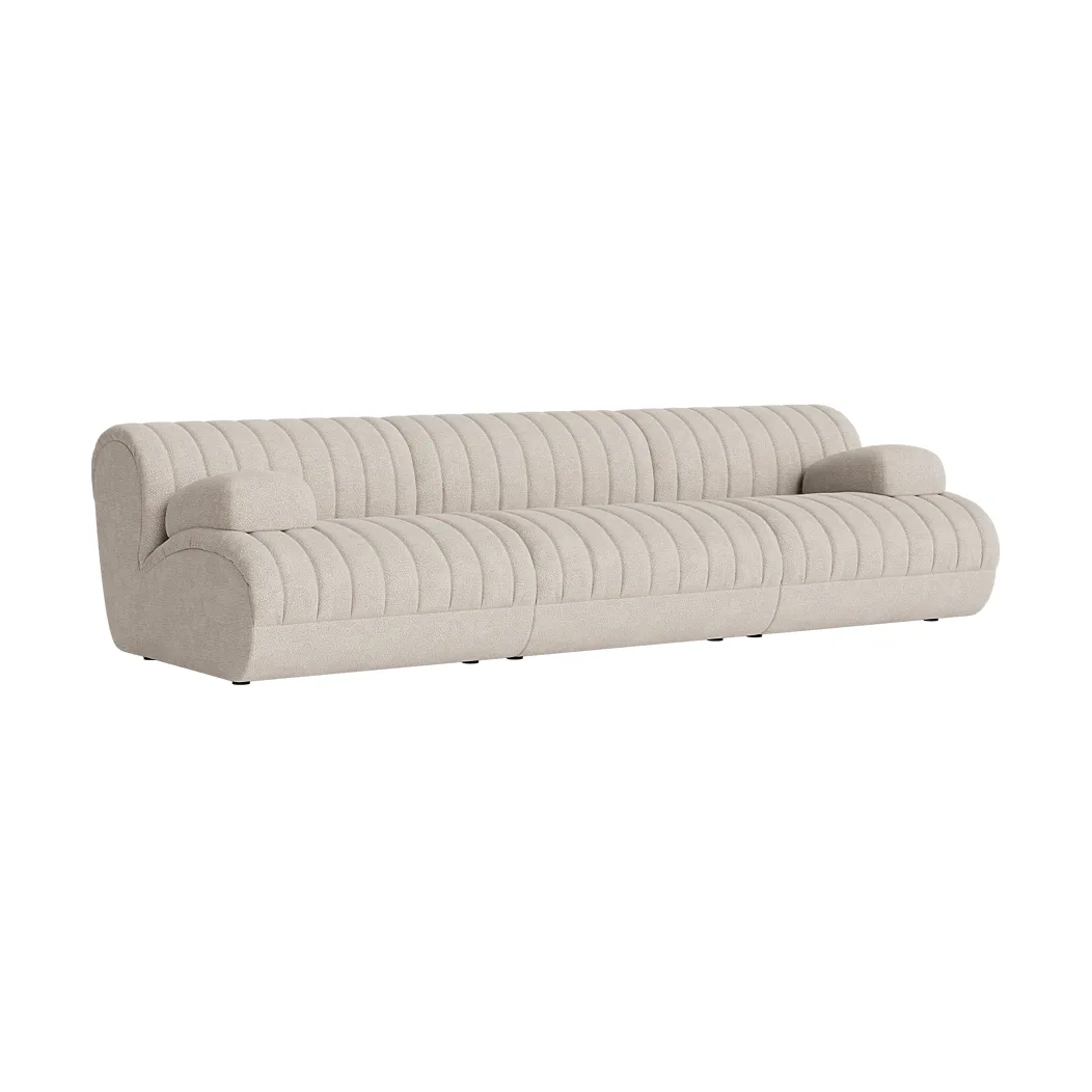 Coltre canapé modulaire, Configuration 2, turf-sand, 3 places Muuto