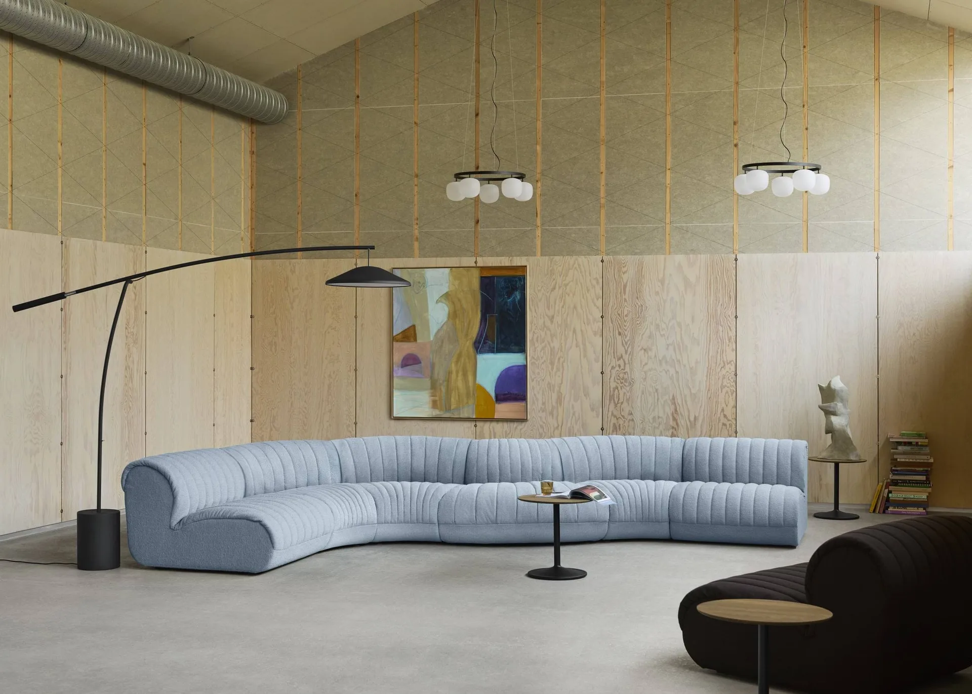 Coltre canapé modulaire, Configuration 2, turf-sand, 3 places Muuto
