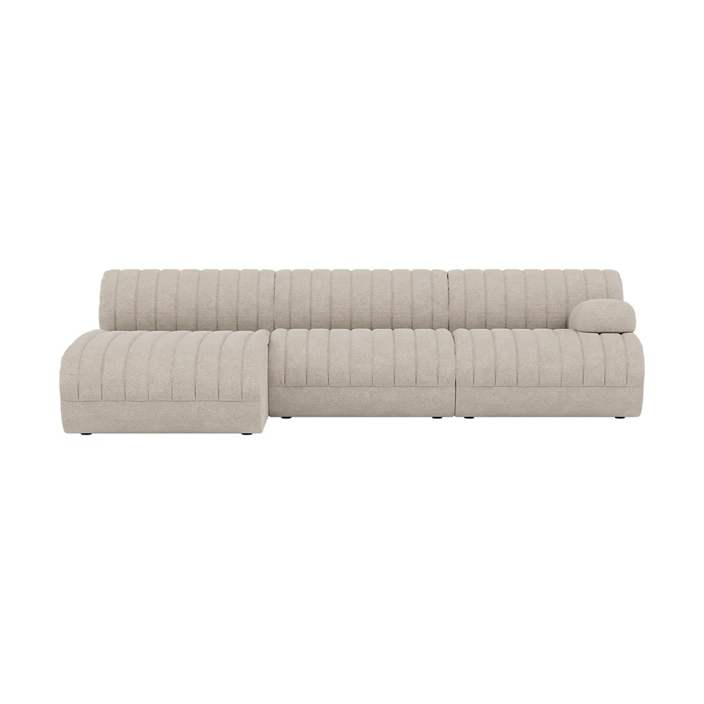 Coltre canapé modulaire, Configuration 3, turf-sand, 3 places Muuto