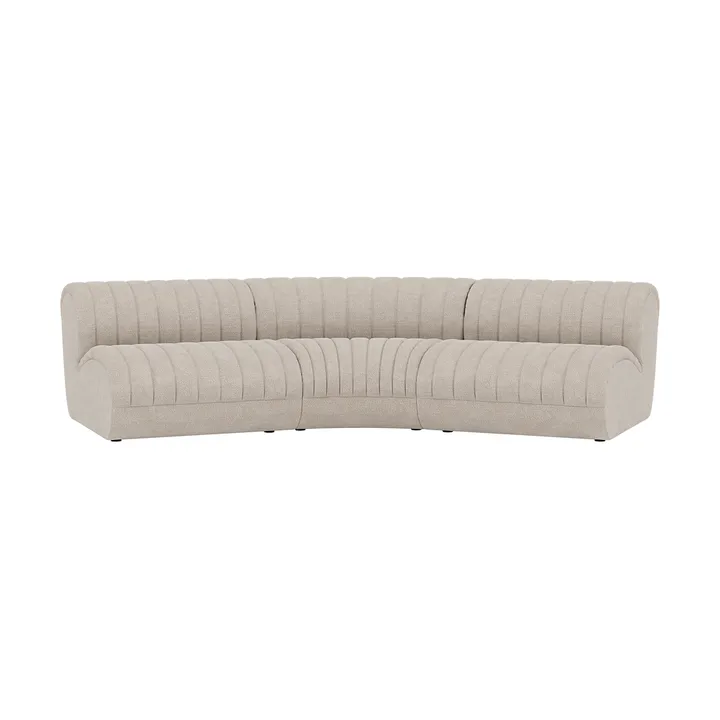 Coltre canapé modulaire - Configuration 4, turf-sand, 3 places - Muuto