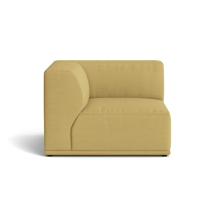 Connect soft modul Hallingdal 65 nº 407 jaune - Section d'angle (F) - Muuto