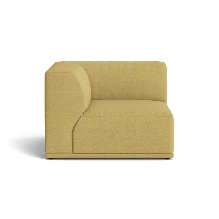 Muuto Connect soft modul Hallingdal 65 no 407 jaune Section d'angle (F)