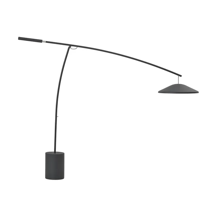 Contra lampadaire - Anthracite black-béton, 188 cm - Muuto