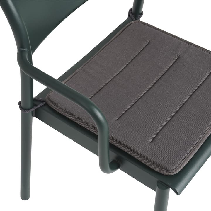 Coussin d'assise Linear Steel Armchair - Twitell dark grey - Muuto