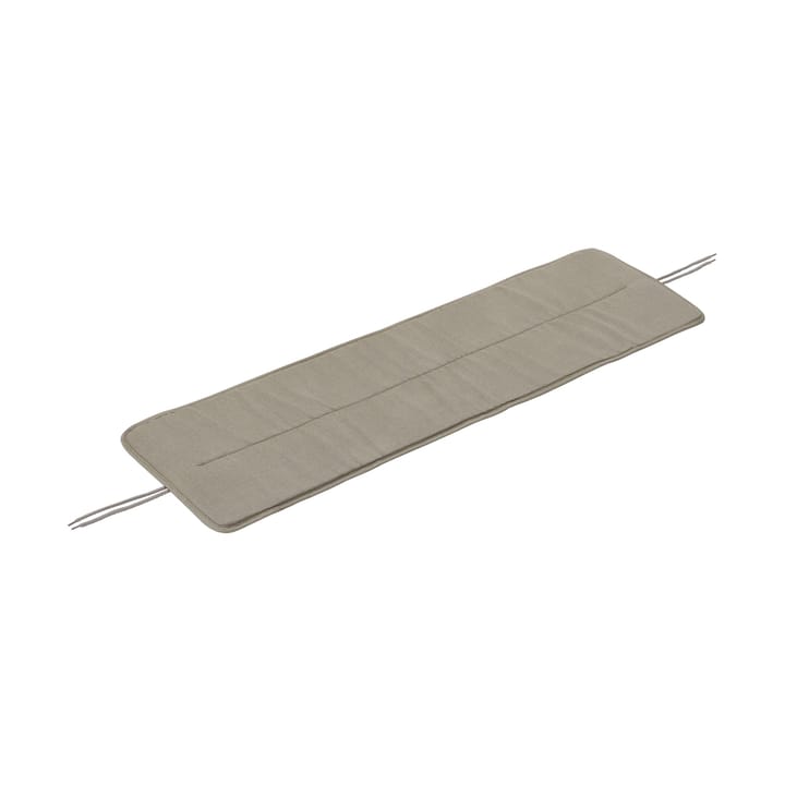 Coussin de banc Linear Steel 110x32,5 cm - Light grey - Muuto