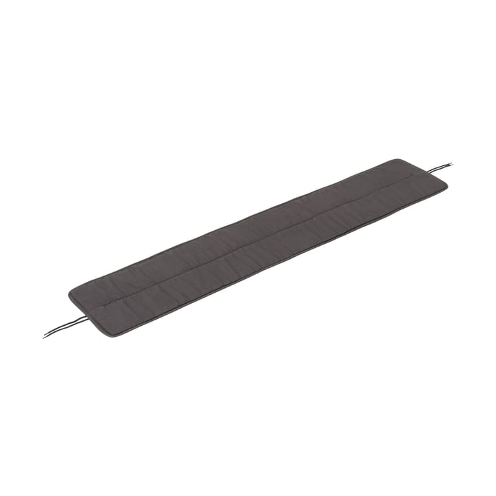 Coussin de banc Linear Steel 170x32,5 cm - Dark grey - Muuto