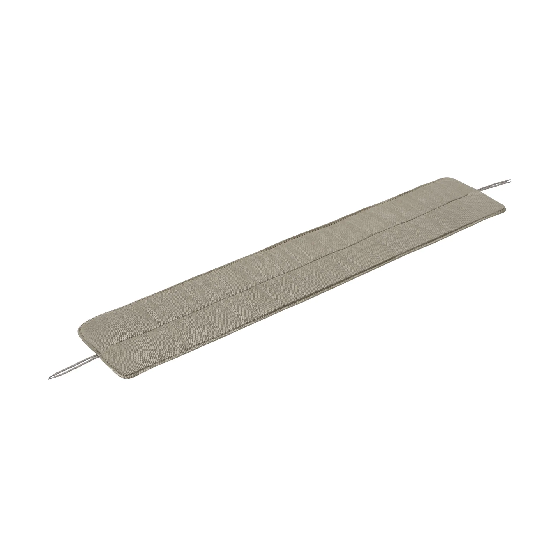 Coussin de banc Linear Steel 170x32,5 cm, Light grey Muuto
