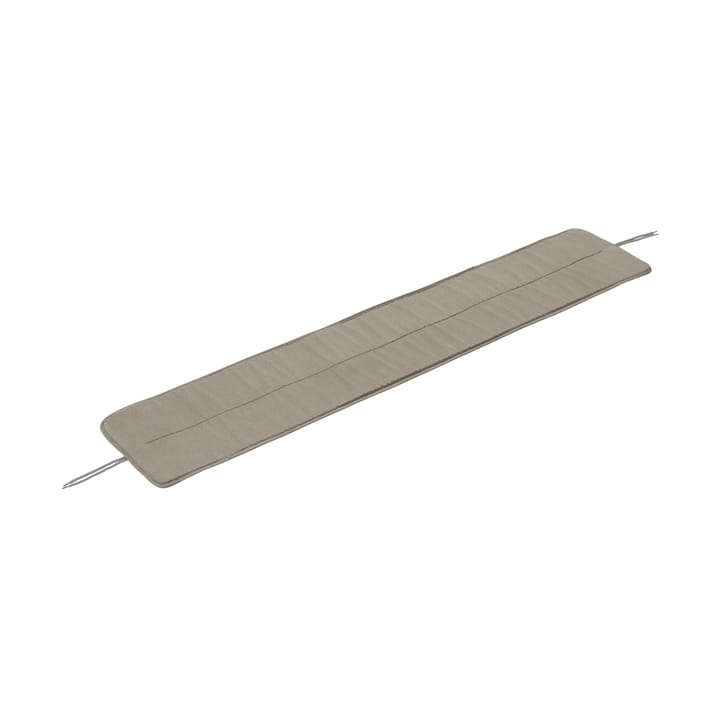 Coussin de banc Linear Steel 170x32,5 cm - Light grey - Muuto