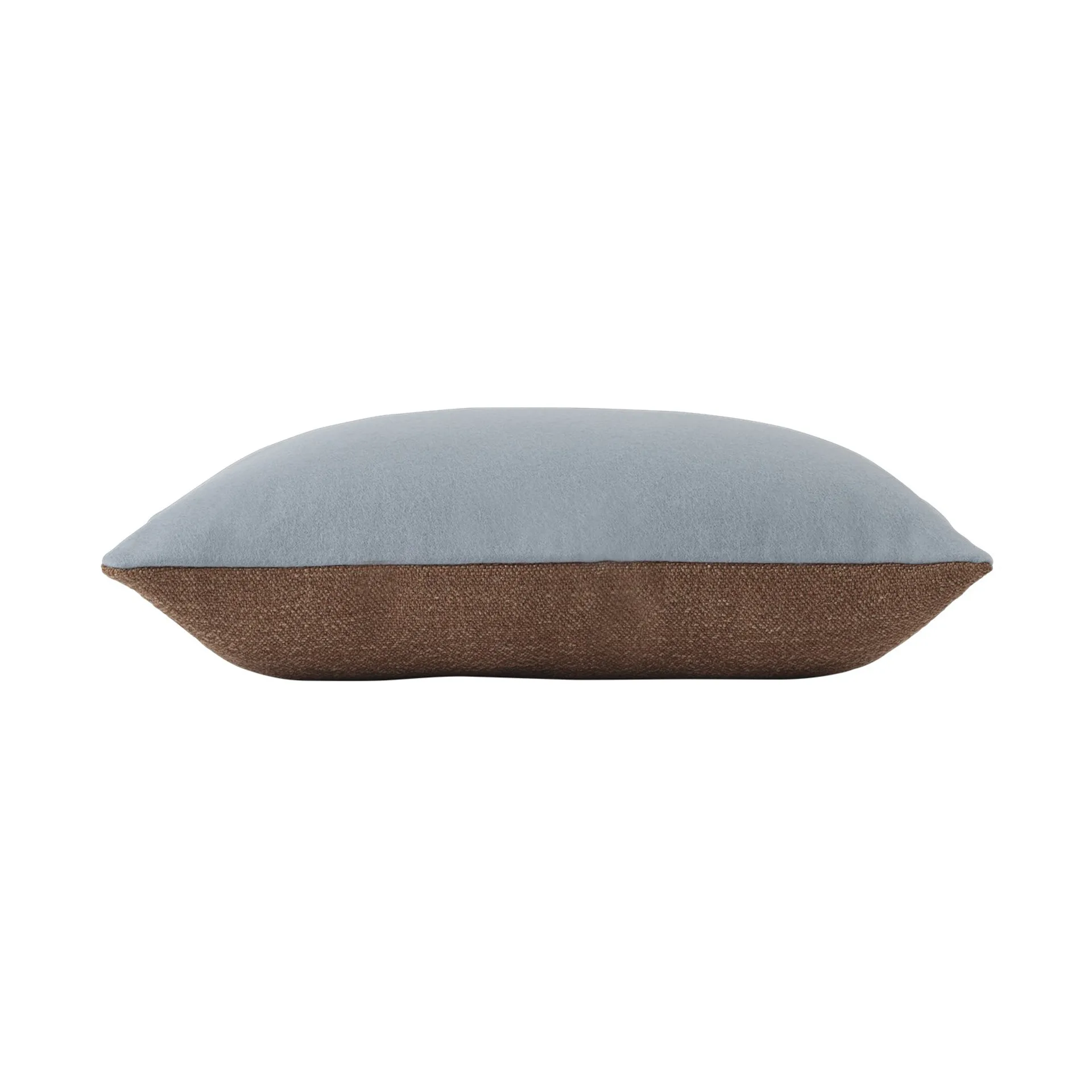 Coussin Mingle 45x45 cm, Copper Brown-Light Blue Muuto