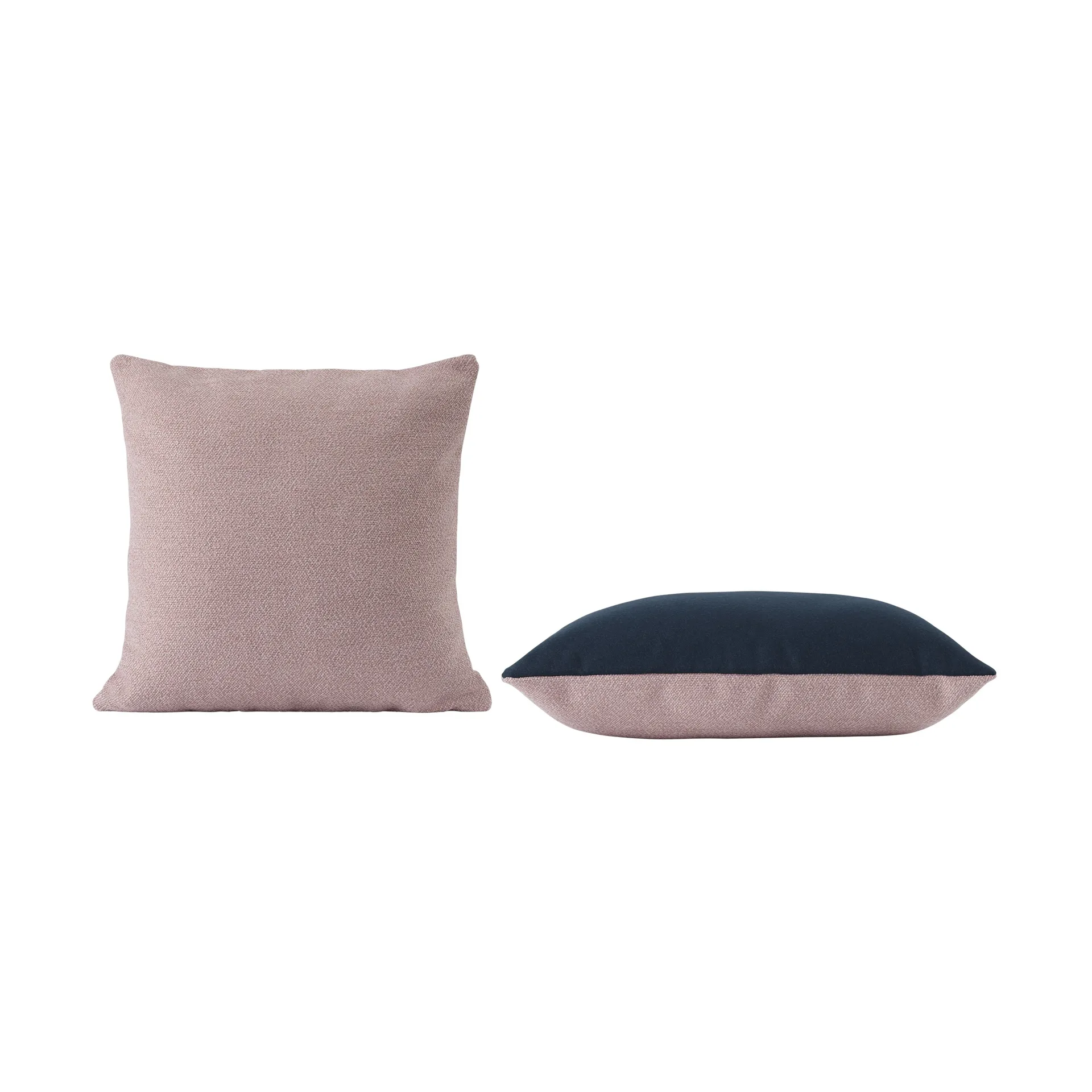Coussin Mingle 45x45 cm, Rose-Petroleum Muuto
