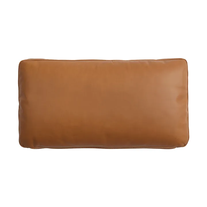 Coussin Outline soft - Refine Leather Cognac, 55x30 cm - Muuto