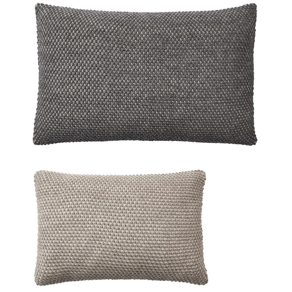 Coussin Twine 50 x 80cm, Dark grey Muuto