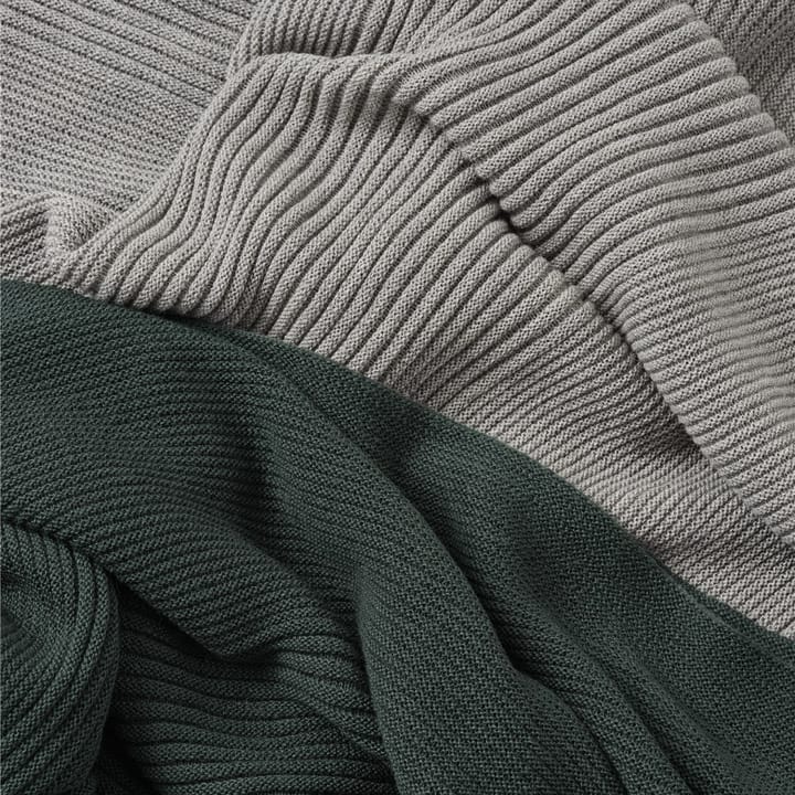 Couverture en laine Rhythm 130 x 160cm - Dark green - Muuto