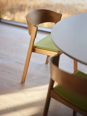 Cover Side Chair leather - Cognac-chêne - Muuto