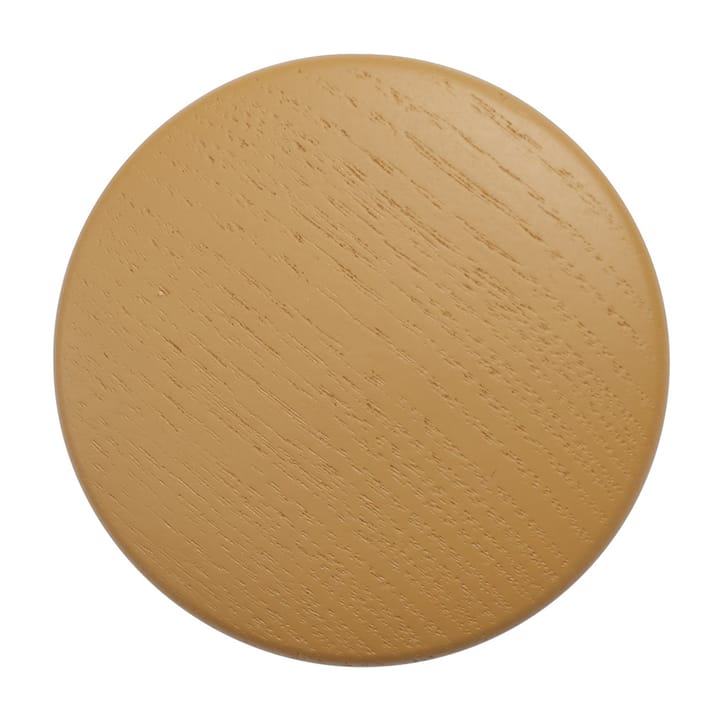 Crochet Dots wood burnt orange, Ø6,5 cm Muuto