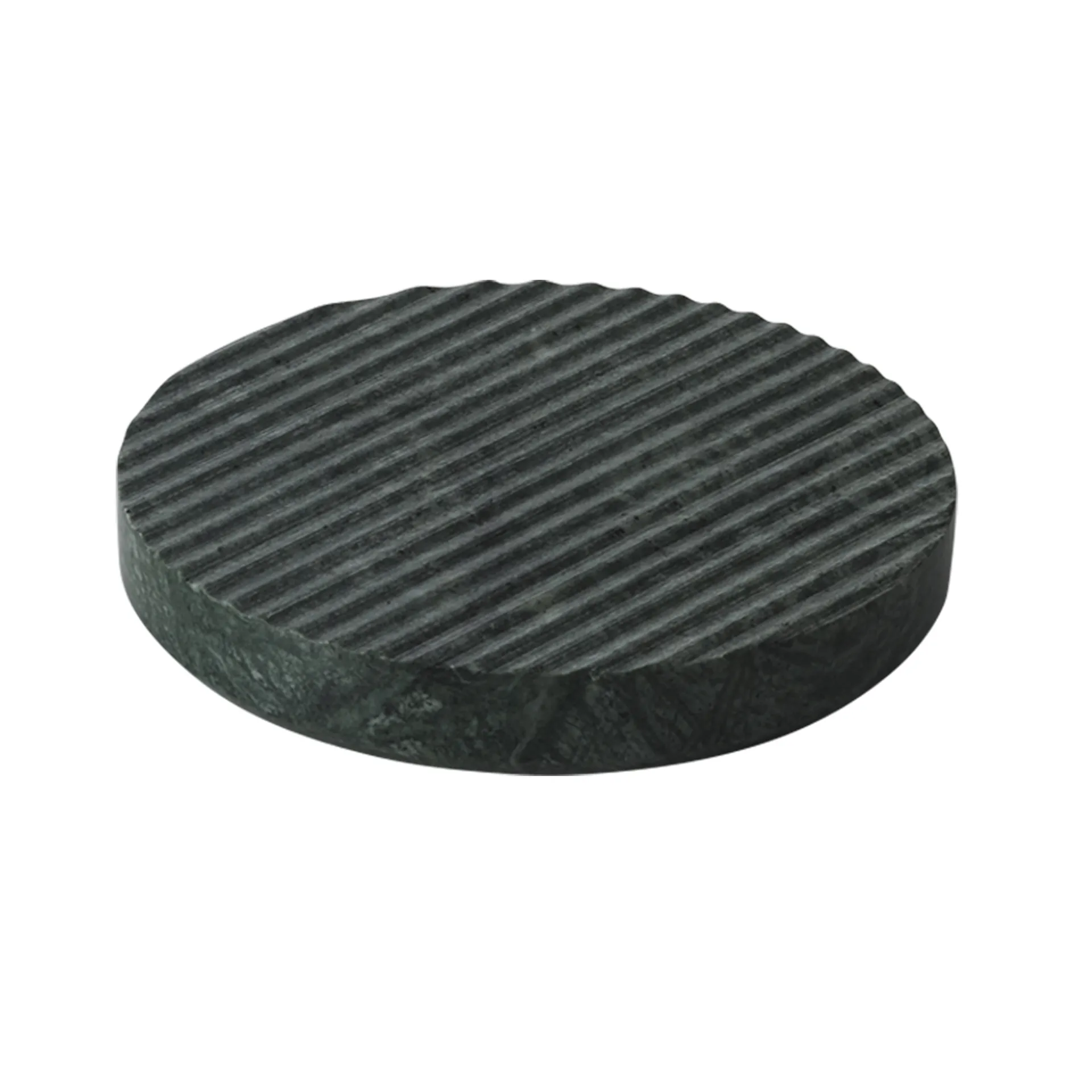 Dessous-de-plat Groove marbre, vert petit Muuto