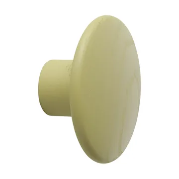 Dots Wood patère en bois - Olive clair, Ø6,5 cm - Muuto