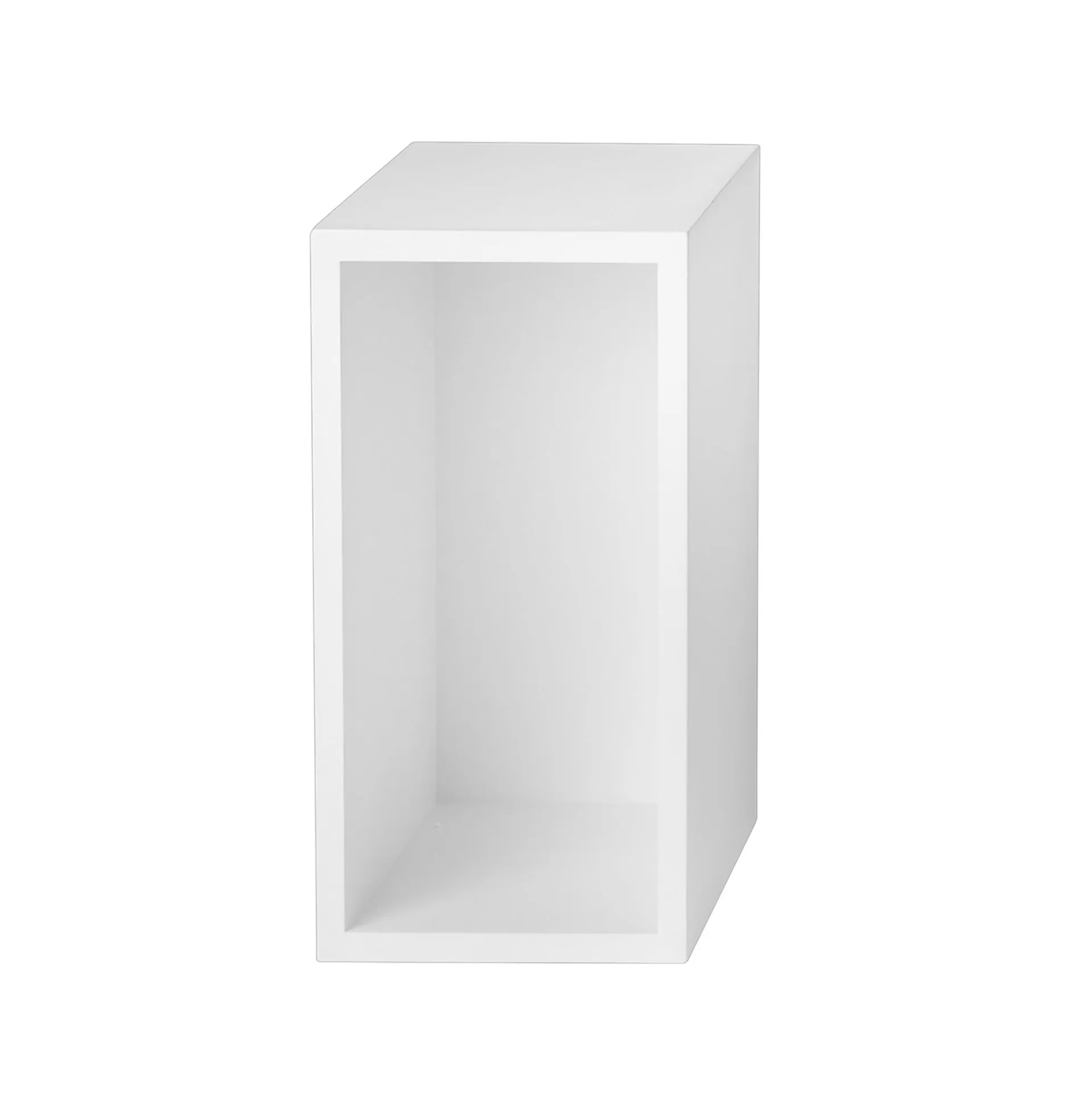 Étagère avec panneau Stacked 2.0, petit, blanc Muuto