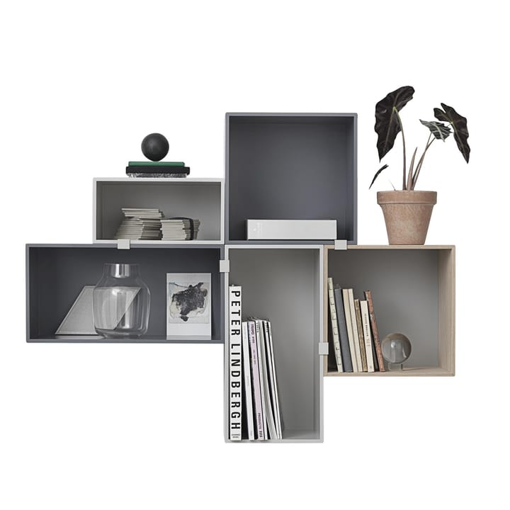 Étagère Mini stacked small, gris clair Muuto