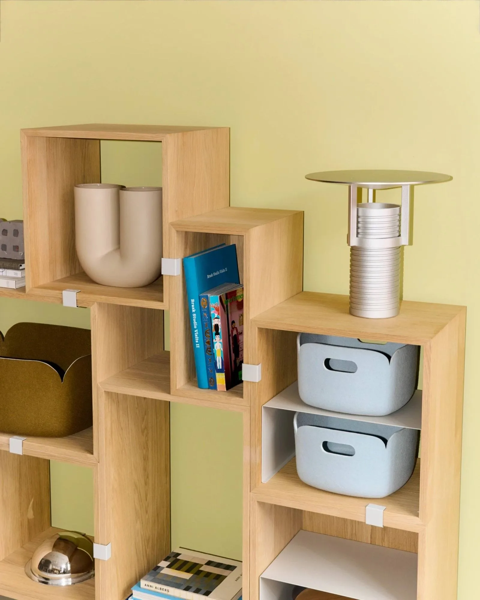 Étagère ouverte Stacked 2.0, moyen, chêne Muuto