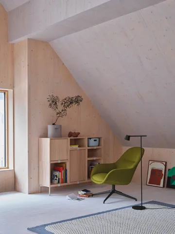 Étagère ouverte Stacked 2.0, moyen - chêne - Muuto