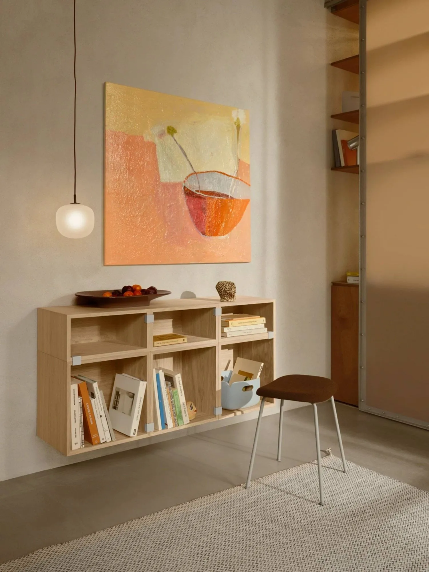 Étagère ouverte Stacked 2.0, moyen, chêne Muuto