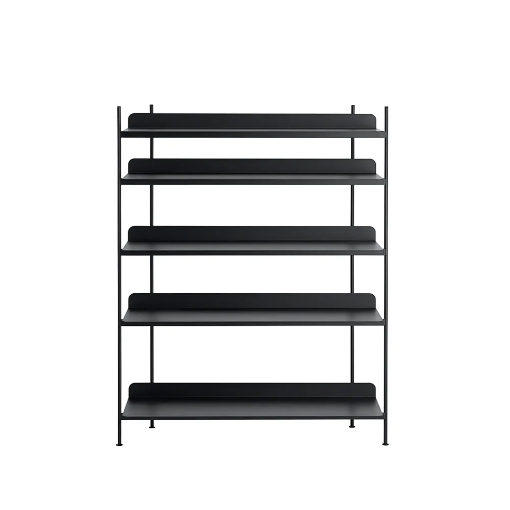 Étagères Compile configuration 3, Black Muuto