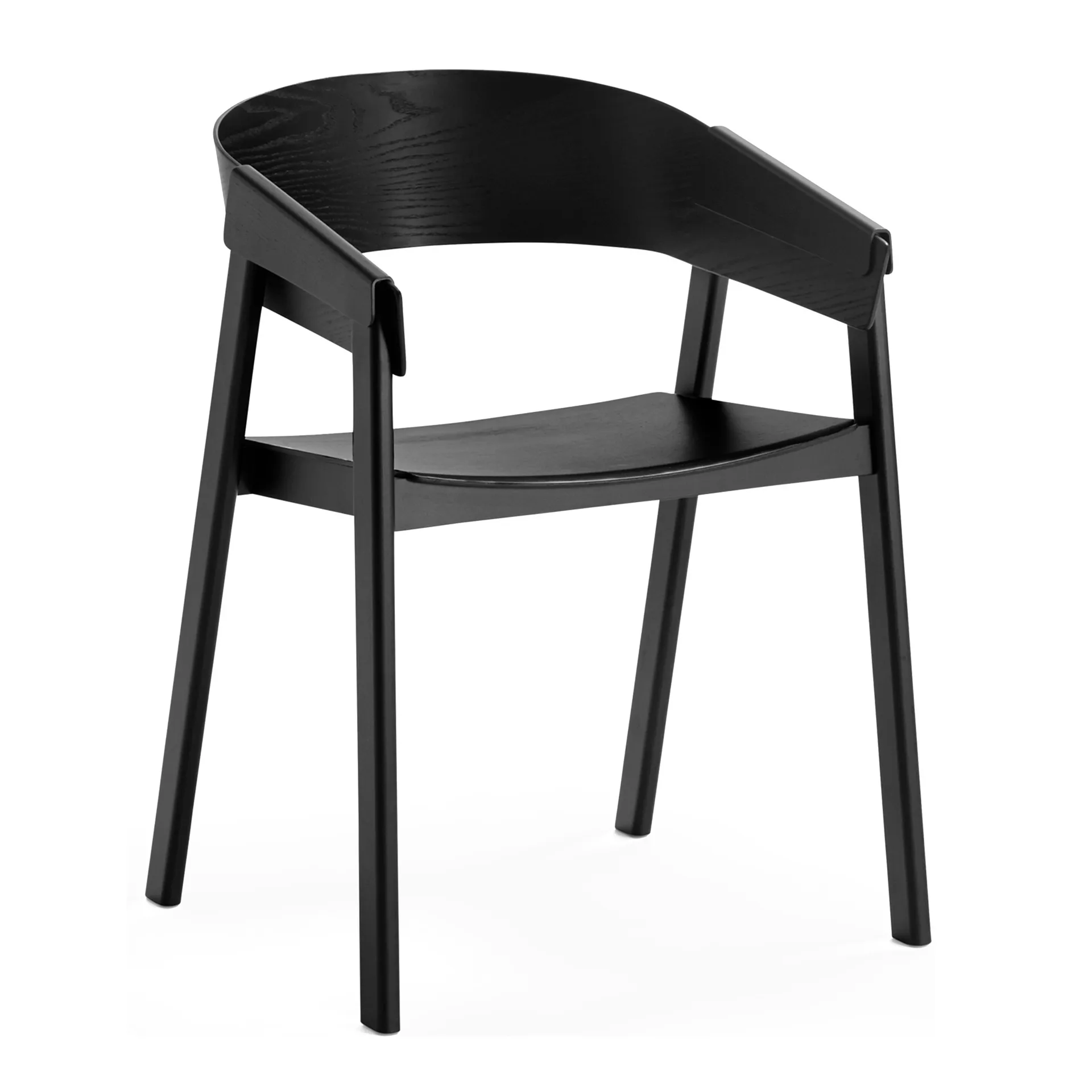 Fauteuil Cover, noir Muuto