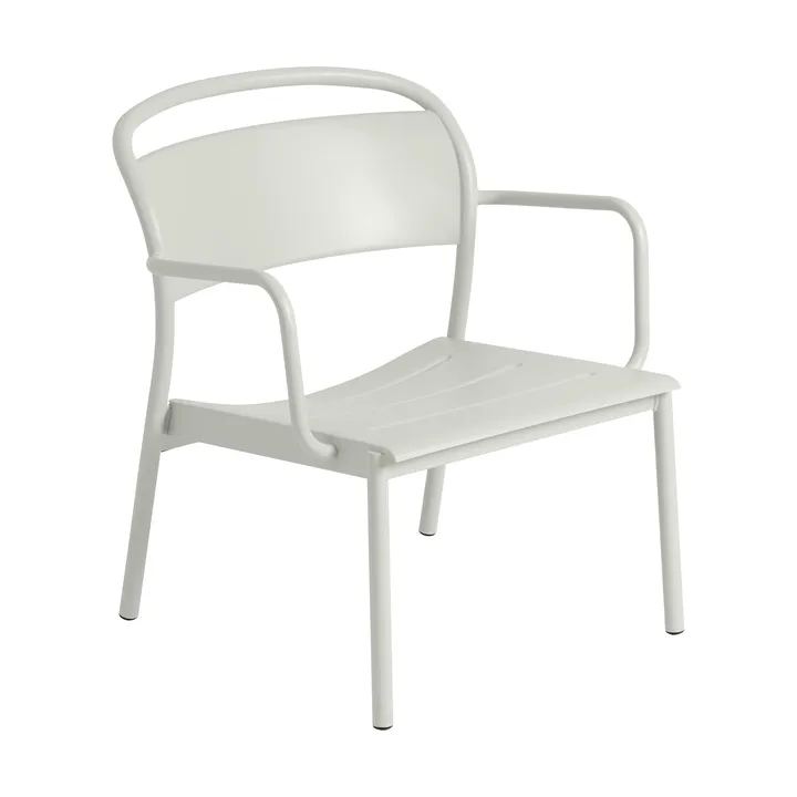 Fauteuil lounge Linear Steel - Grey - Muuto