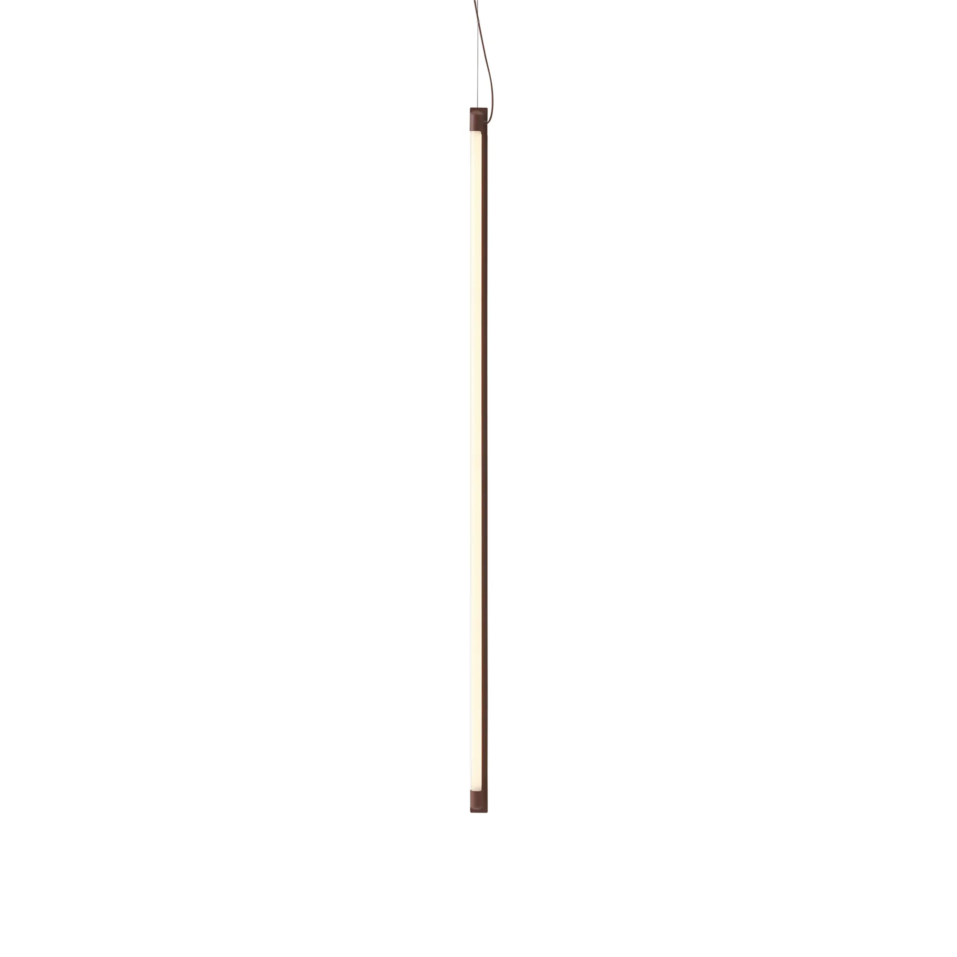 Fine Suspension Lamp 120 cm, Deep Red Muuto