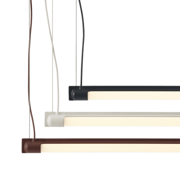 Fine Suspension Lamp 120 cm - Grey - Muuto