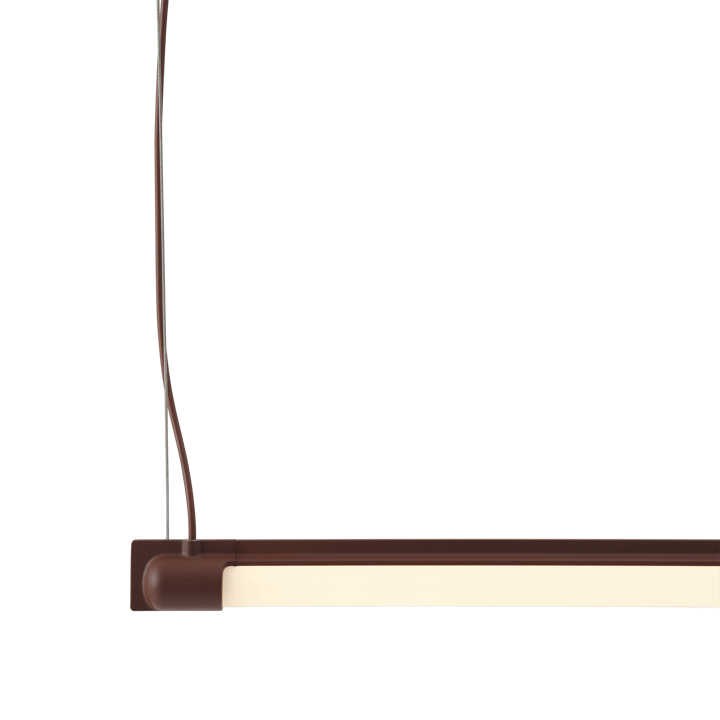 Fine Suspension Lamp 60 cm - Deep Red - Muuto